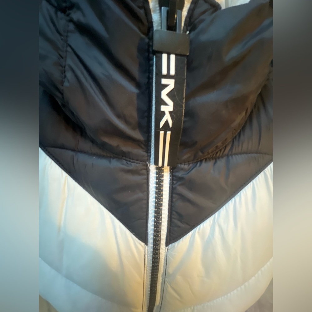 Rare Michael Kors Quilted Hood Jacket Medium - Picture 5 of 10